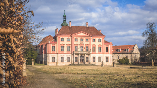 Castle Libechov near Melnik Czech city.
