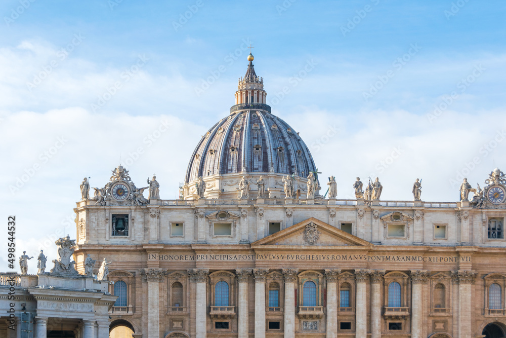 The St. Peter's Basilica, Vatican, Italy