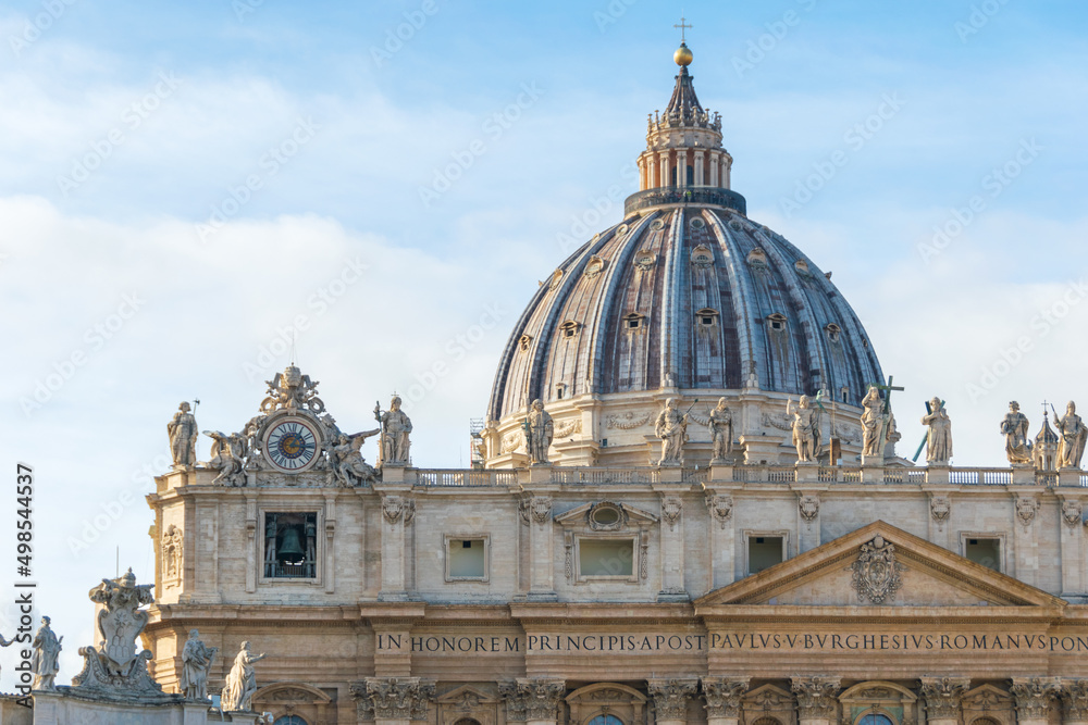 The St. Peter's Basilica, Vatican, Italy