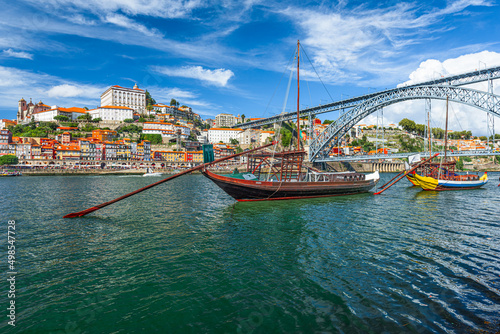 Porto, Portugal on the Douro River photo