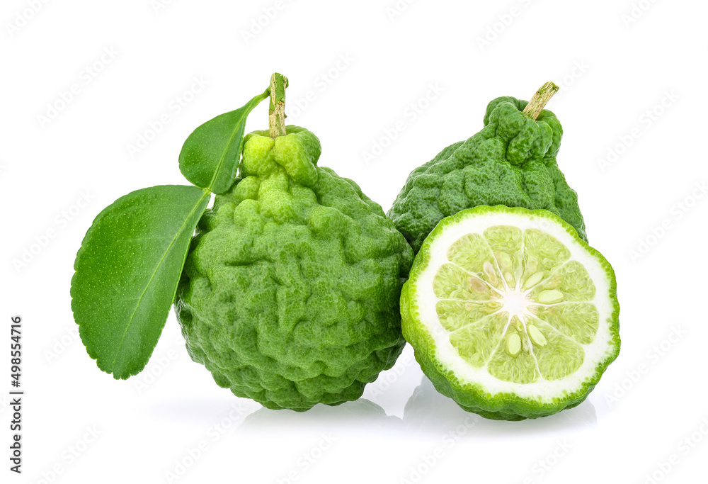 Bergamot isolated on white background Bergamot isolated on white background