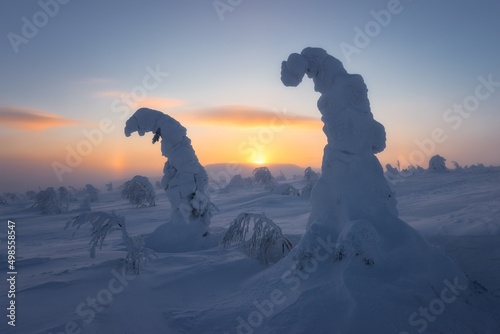 winter sunset in the mountains © Мария Быкова