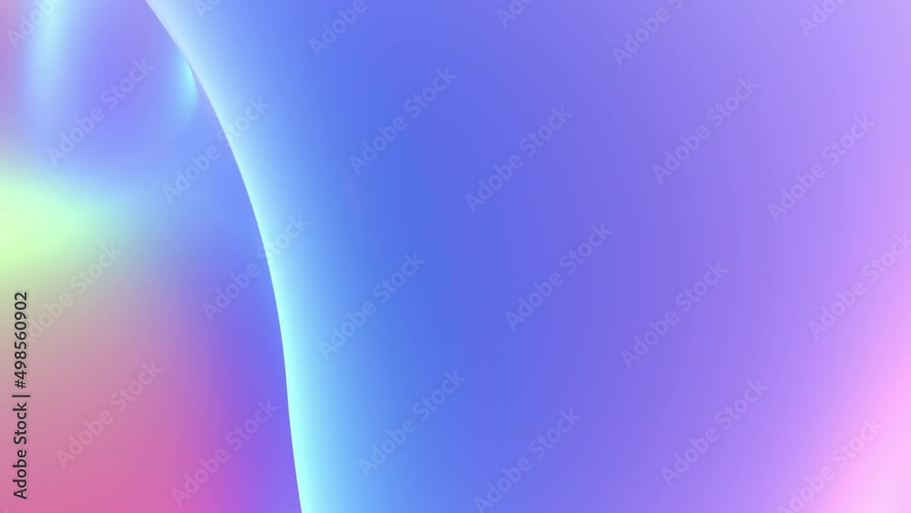 abstract surface in holographic colours with displacement effects, 4K animated colourful live wallpaper