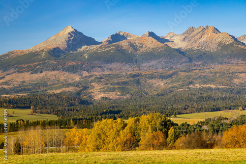 High Tatras in autumn time, Slovakia