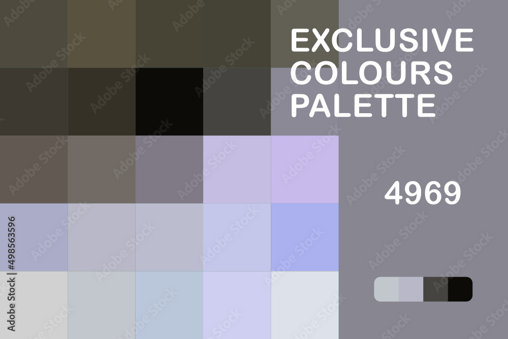 Exlusive Colours Palette 4969 Exlusive Colours Palette 4969