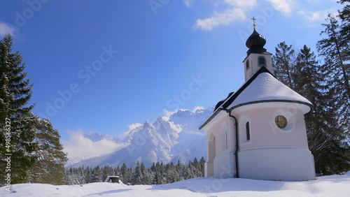 Kapelle Maria Königin am Lautersee bei Mittenwald photo