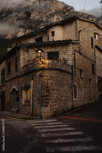 old house in the town Mallorca mountain village  © Isabelle