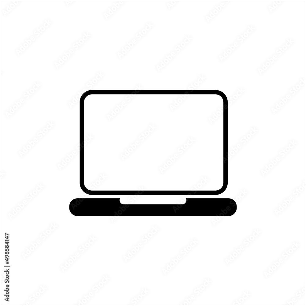 laptop icon vector illustration symbol laptop icon vector illustration symbol