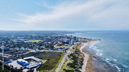 Aerial view of the Port Elizabeth, South Africa