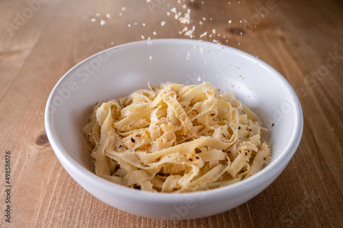tagliatelle pasta with tomato sauce parmesan basiltagliatelle pasta with tomato sauce parmesan basil