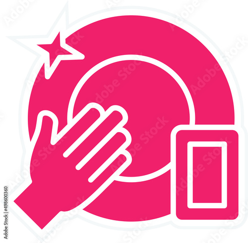 Vector Design Dishwashing Icon Style