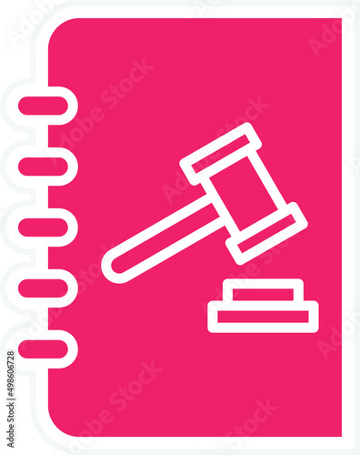 Vector Design Code of Conduct Icon Style
