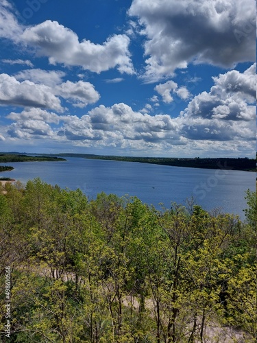 lake and sky