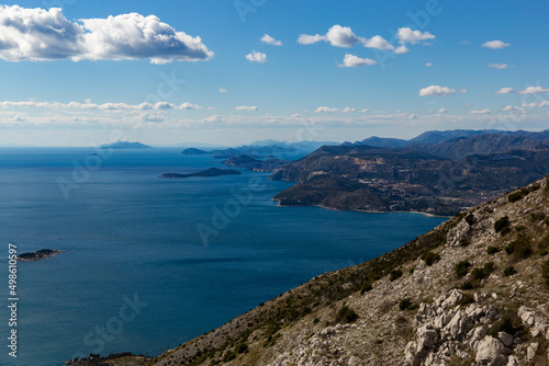 Coast of Adriatic sea near Dubrovnik. Croatia © Sergey Fedoskin