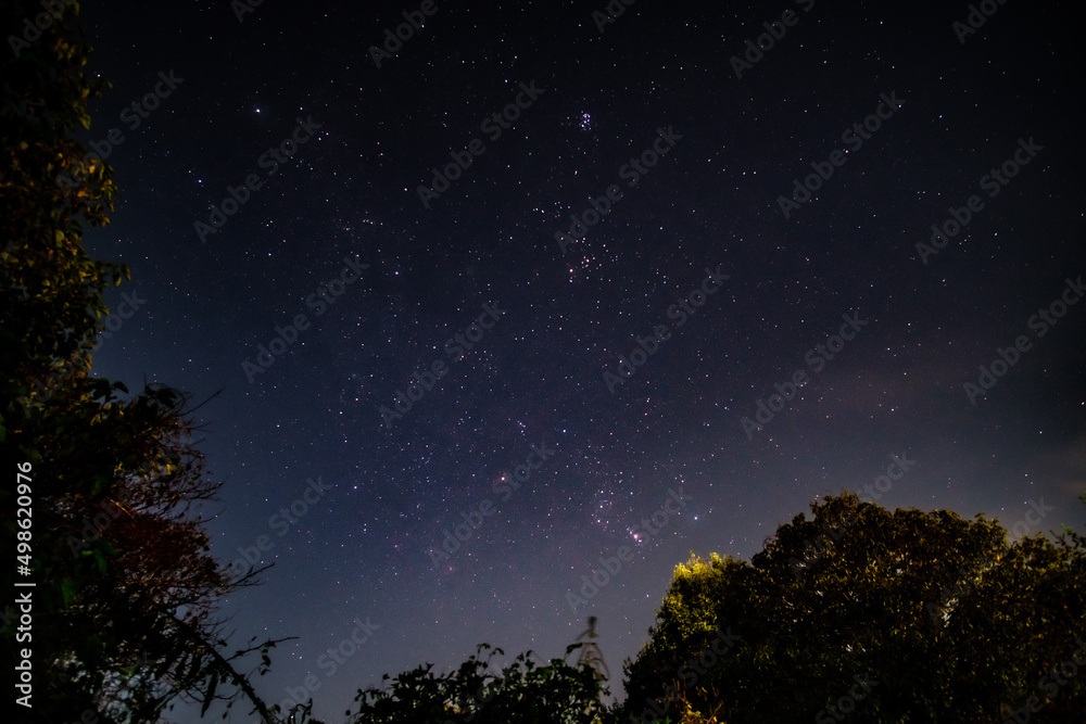 Fototapeta premium The universe with Orion
