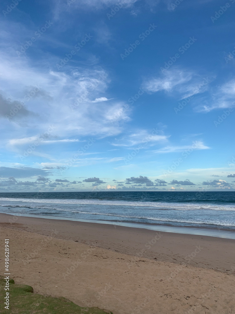 beach and sea