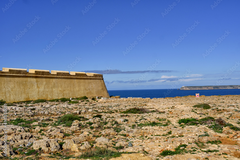 Fortress of Sagres, Fortaleza de Sagres, Algarve, Portugal