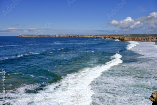 Tonel beach in Sagres, Algarve, Portugal