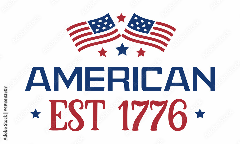 American Est 1776 SVG