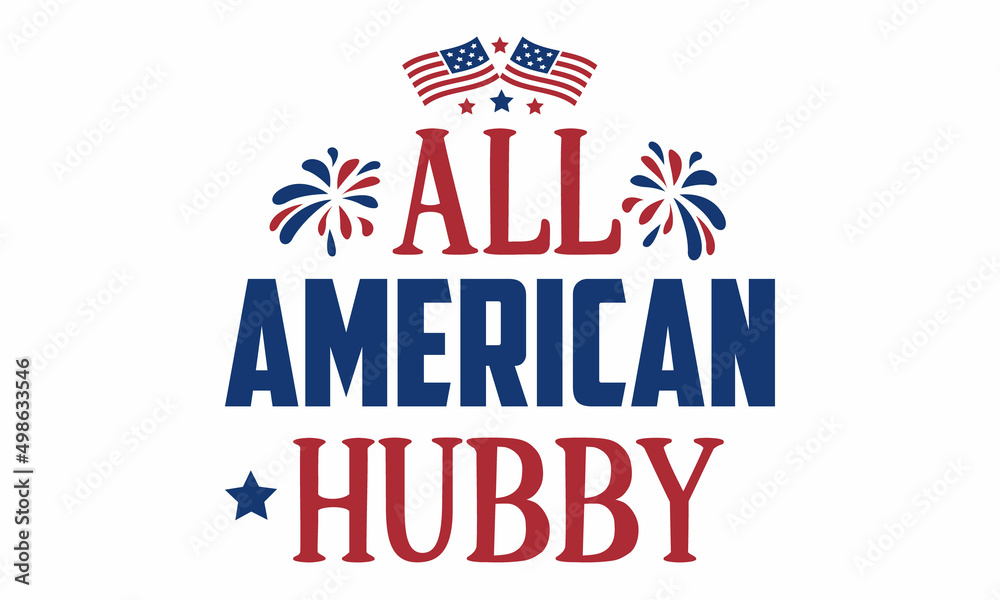 All American Hubby SVG