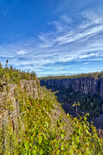 Beautiful bright afternoon at the Canyon - Ouimet Canyon  Thunder Bay  ON  Canada