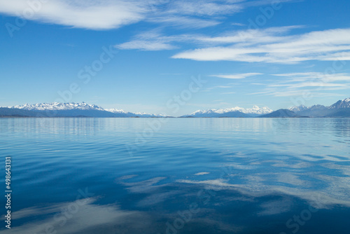 Navigation on Beagle channel, beautiful Argentina landscape © elleonzebon