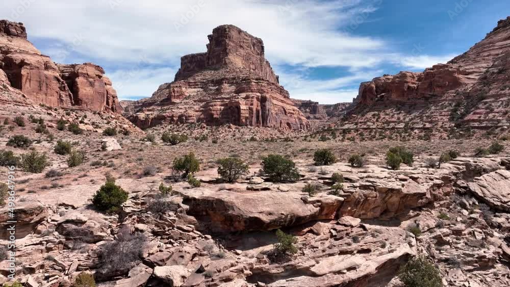 Flying through the desert in the San Rafael Swell in the Utah desert viewing the red rock wilderness. Flying through the desert in the San Rafael Swell in the Utah desert viewing the red rock wilderness.