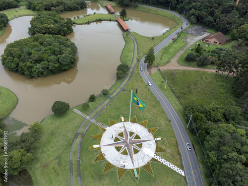 Tingui Park - 500 Years of Discovery of Brazil Square Curitiba.  photo