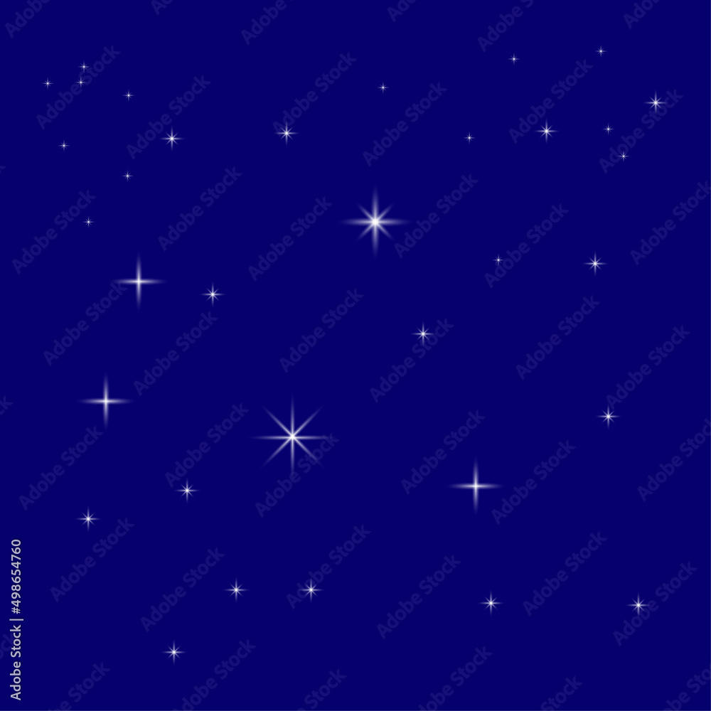 Clear sky. Abstract blue color background. Bright design. Digital space. Vector illustration. stock image. 