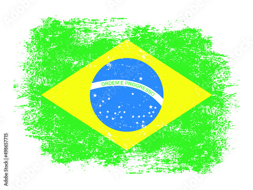 brazilian grunge flag brazil  soccer