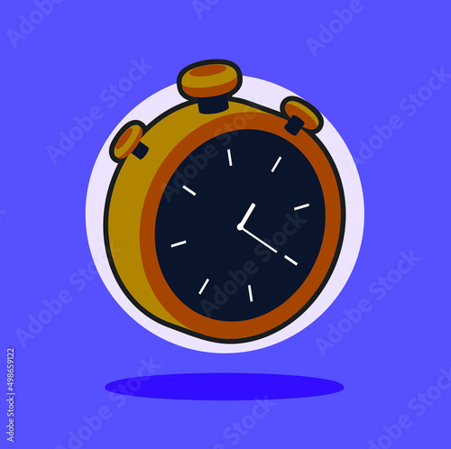 Cronómetro de tiempo ilustración vectorial