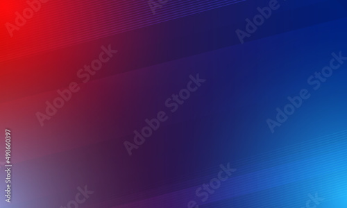 Fotografia red blue gradient color background