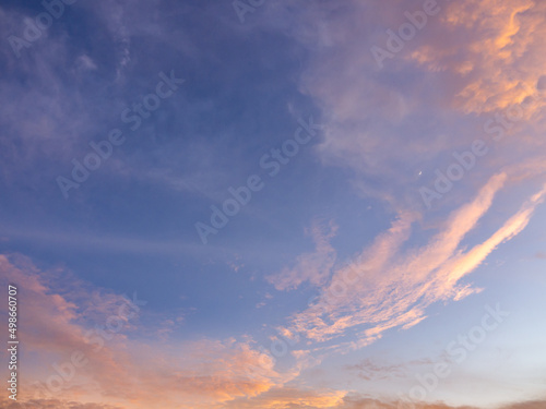 clouds sky landscape nature background. gray cloudy weather. rainclouds covered bright sunlight in spring season. sun light shine in the sky. wet moisture in the air. wide space in atmosphere.