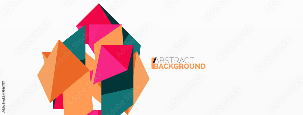 Creative geometric wallpaper. Abstract ribbon style line composition. Techno business template for wallpaper, banner, background or landing Creative geometric wallpaper. Abstract ribbon style line composition. Techno business template for wallpaper, banner, background or landing