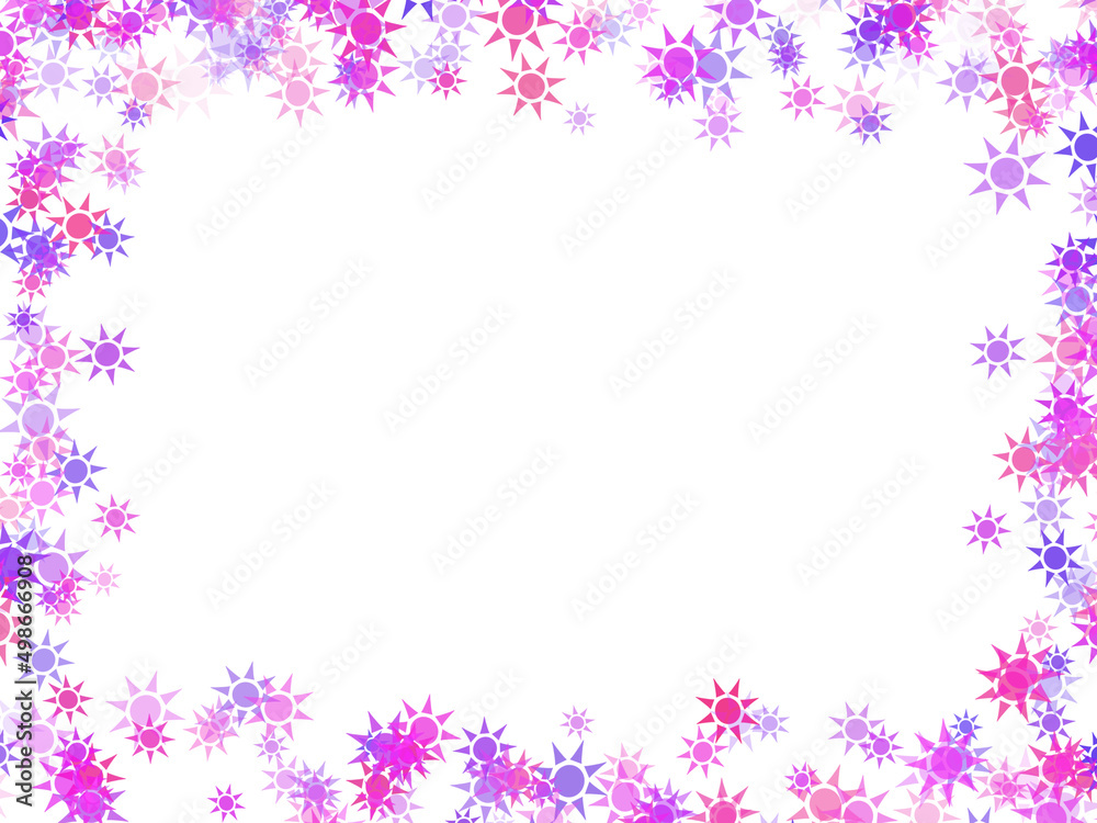 Sun Frame Background Illustration Sun Frame Background Illustration