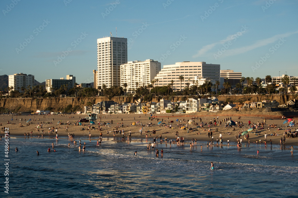 Obraz premium Santa Monica Sunsets