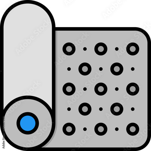 mat outline color icon