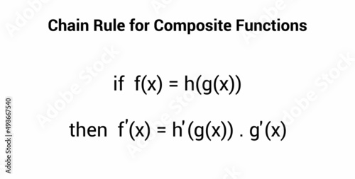 chain rule for composite functions