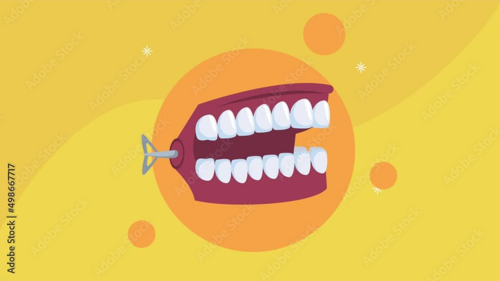 april fools day animation with crazy mouth