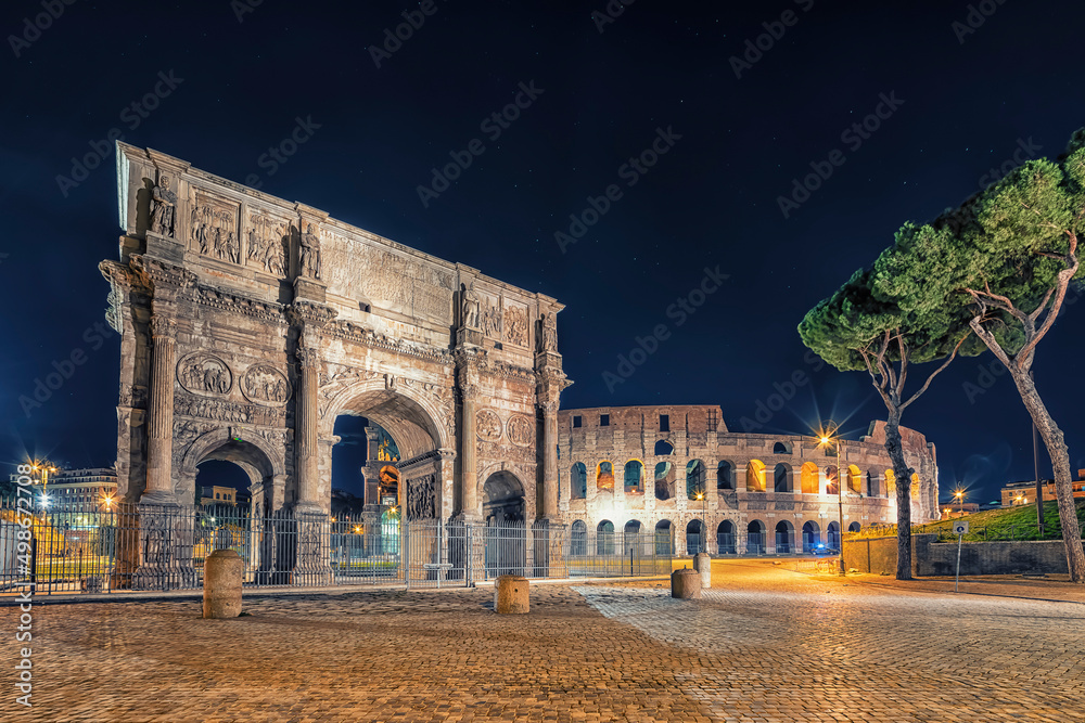 The Colosseum is the most famous monument in Rome