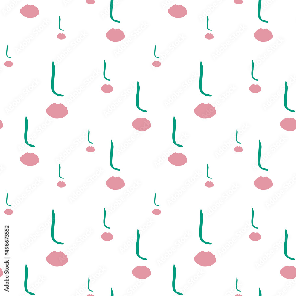 Abstract aesthetic seamless pattern. Simple creative shape Abstract aesthetic seamless pattern. Simple creative shape