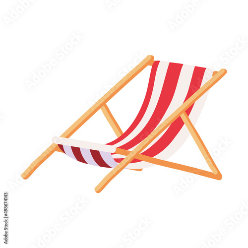 beach chair icon