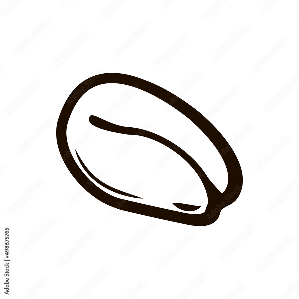 Oat flake icon on a white isolated background. Healthy product. Vector outline For the preparation of oatmeal porridge. Oat flake icon on a white isolated background. Healthy product. Vector outline For the preparation of oatmeal porridge.
