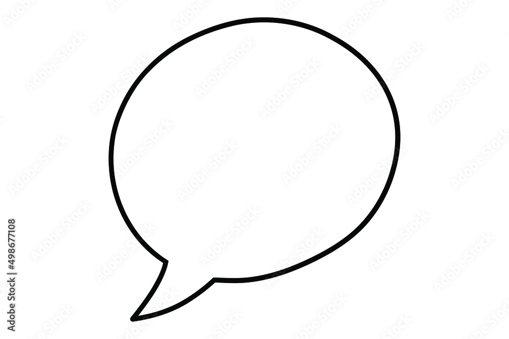 Comic Speech bubble. Hand drawn doodle sketch cloud text. Message, conversation, communication shape. Stock vector black and white set illustration. Comic Speech bubble. Hand drawn doodle sketch cloud text. Message, conversation, communication shape. Stock vector black and white set illustration.