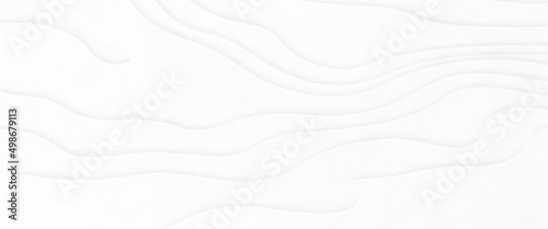 3d white papercut topography relief. Cover layout template. Material design concept vector illustration, white paper cut background. abstract realistic papercut decoration with wavy layers and engrave
