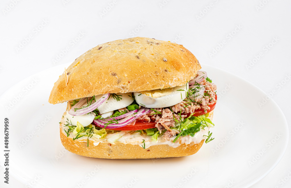tuan sandwich with egg and vegetables tuan sandwich with egg and vegetables