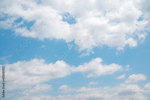 blue sky background with white cloud