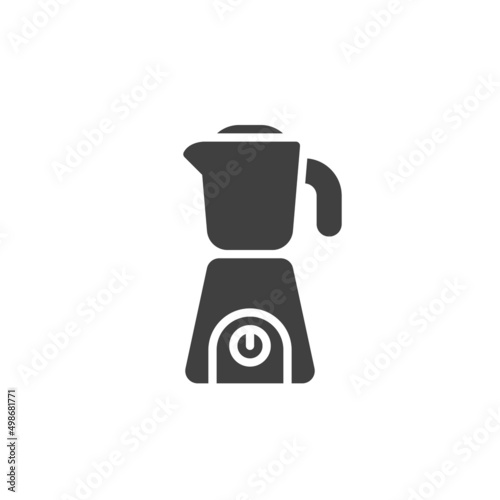 Blender, mixer vector icon