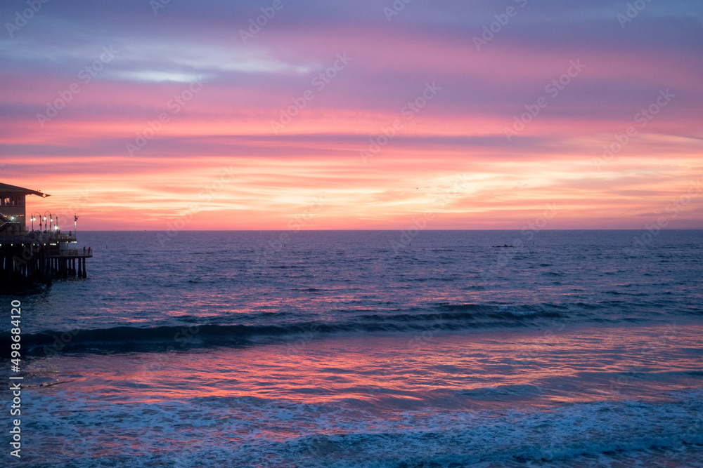 Fototapeta premium Santa Monica Sunsets