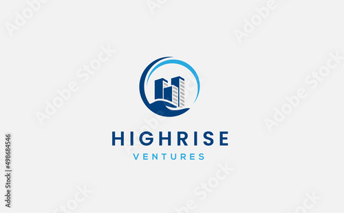 An excellent logo template which is perfect for real estate company.